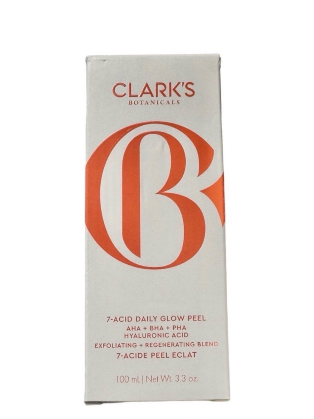 Clark’s botanicals 7-ACID DAILY GLOW PEEL. BRAND NEW